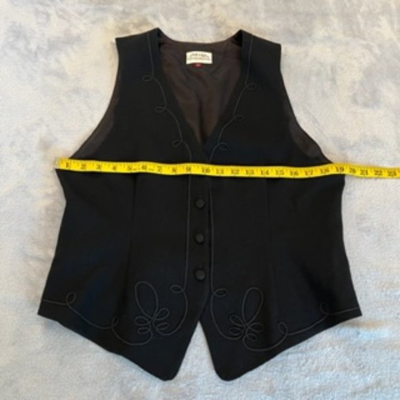 Susan Bristol Women's Wool Vest Medium - Picture 6 of 15